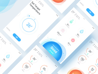 Smart Home clean design smart home ui ux