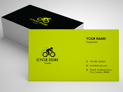 Business Card branding graphic design logo ui