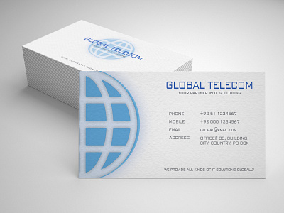 Business Card | IT Solutions branding graphic design logo