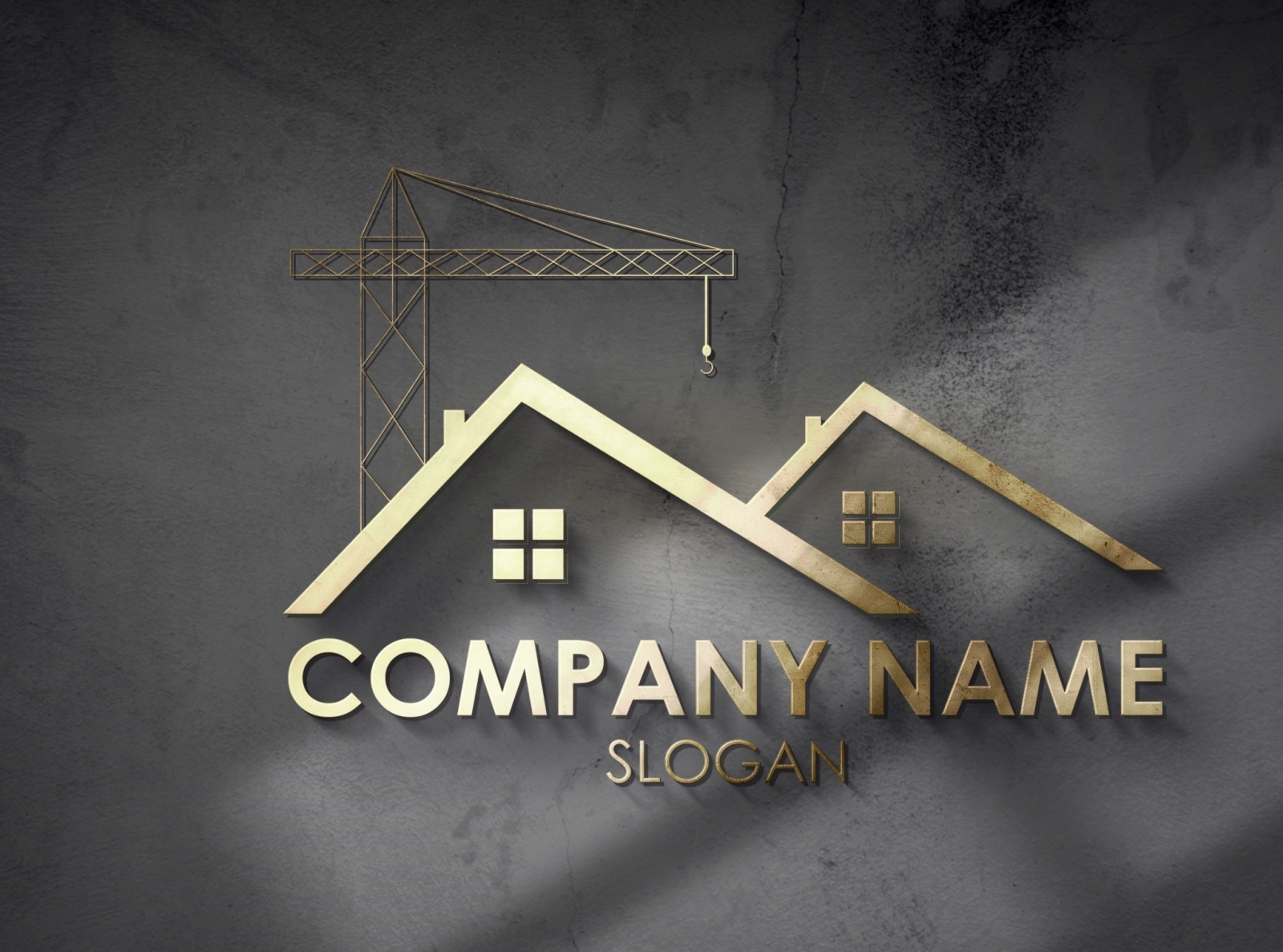 Logo Design | Construction Company by nadesignpk on Dribbble