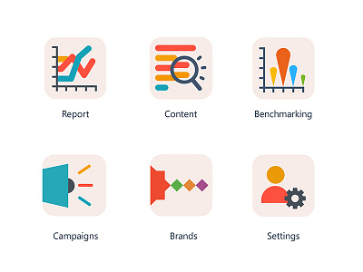 Icons for Enterprise Application app design experience exploration icons mobile new style ui ux variations visual