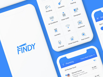 "Findy" Mobile application