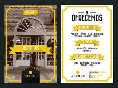 Flyer | Arthue Diseño