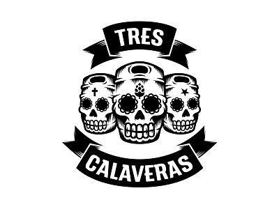 Tres Calaveras - Logo