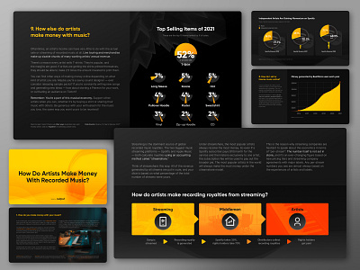 Output - Infographic Booklet branding graphic design illustration typography ui