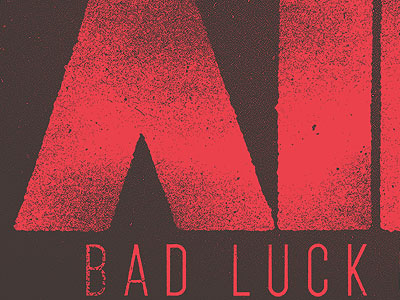 Bad Luck Club apparel text texture type typography