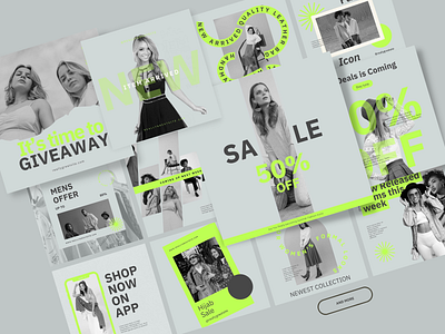 Fashion Business — merupakan® Canva Template branding business canva canva free template design fashion freebies graphic design layout promotional template typography