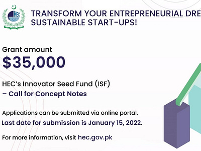 HEC’s Innovator Seed Fund – Call for Concept Notes