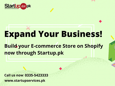 Set Up A Shopify Store With Startup.pk business design dream idea opportunity startup work