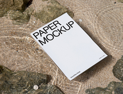 A4 POSTER / PAPER MOCKUP branding editorial design graphic design mockup mockups
