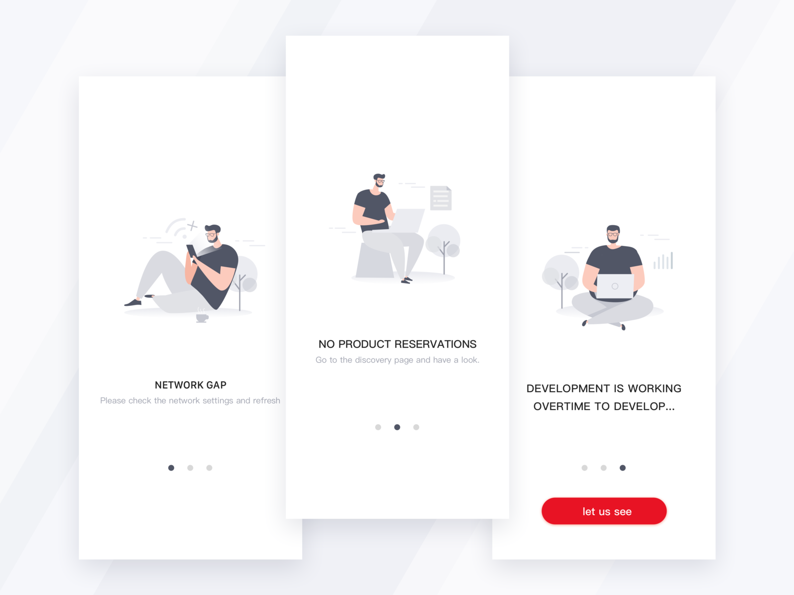 Empty Page by 吾双W for Top Pick Studio on Dribbble