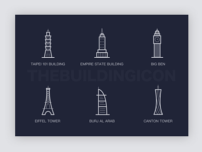 building icon icon illustration typography ui