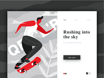 skateboard animation app branding design flat illustration logo minimal typography ui ui ux design vector