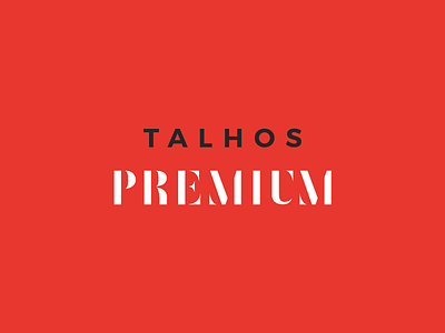 Talhos Premium brand branding logo logotype mark type