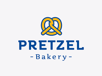 Pretzel Bakery bakery pretzel type branding identity simbol mark logotype logo brand