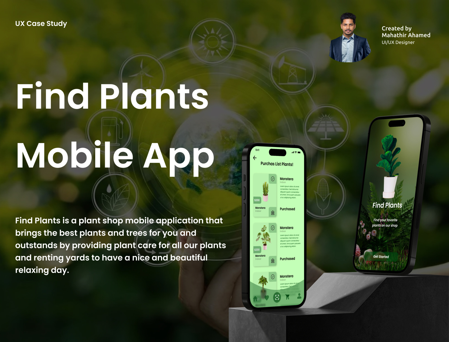 Find Plants Mobile Application by mahathir on Dribbble