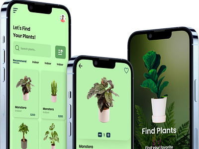 Find Plants Mobile Application