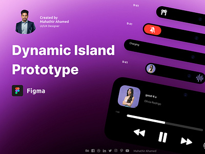 Dynamic Island iPhone 14 Pro Notification Animation