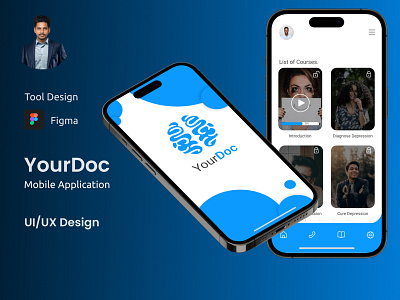 Your Doc Mobile Application UI/UX Design branding business logo design graphic design illustration logo logo design logo making ui vector