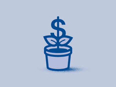 Money Tree blue money savings