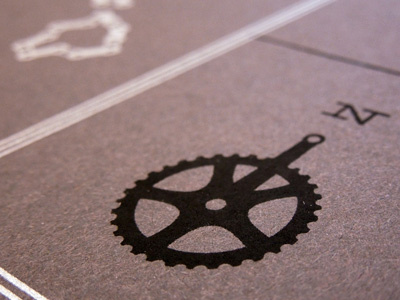 Ride Statewide Now Available! bikes black cycling map poster screenprint silver