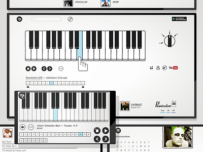 Pianizator app design design music