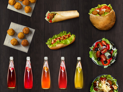 “OKBUDDHA” veg friendly delivery design food styling photography retouching