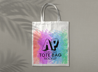 Tote bag mockup design design graphic design