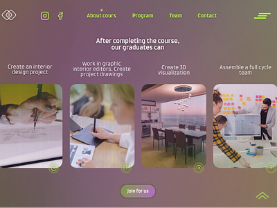 Course InDes figma junior juniordesigner landing web design webdesign website
