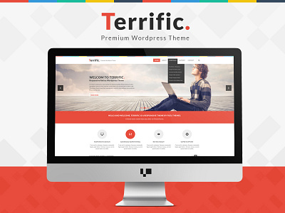 Terrific | Clean Multipurpose Corporate Theme creative flat flat design lioit portfolio premium psd terrific web design wordpress