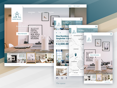 Expatvalley maps rent room web design web mobile design