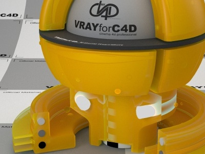 Vray for C4D Orange Juice Shader c4d cinema 4d orange juice sss vray