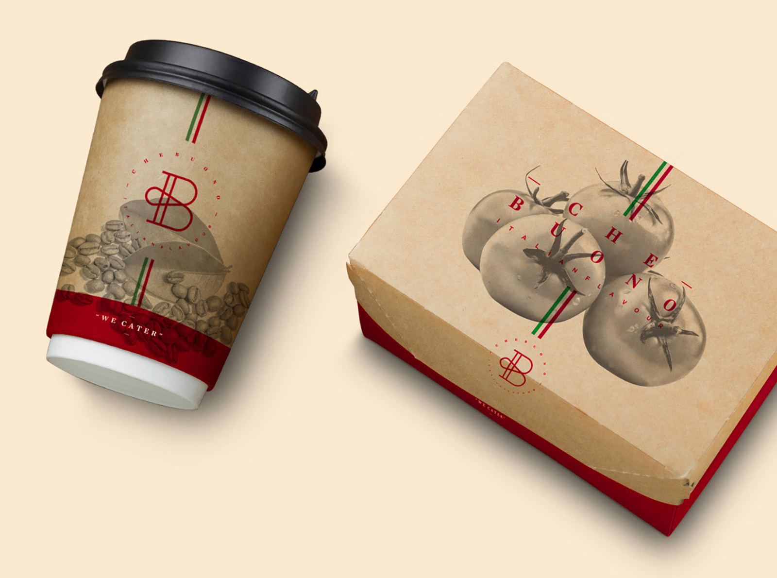 CheBuono Italian Food Packaging & Rebranding by Abdullah J on Dribbble