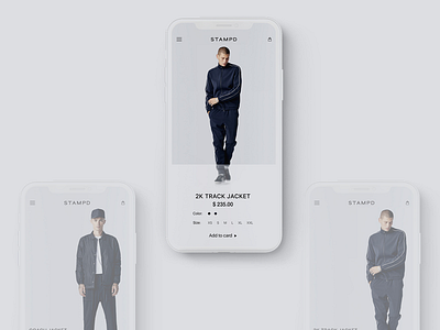 STAMPD app branding design mellotone ui ux website