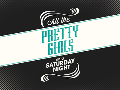 Fun Shot band concert fun iphone lettering night pretty girls saturday stripes type wallpaper