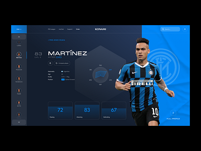 Player Profile Concept