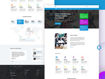 Corporate Landing Page