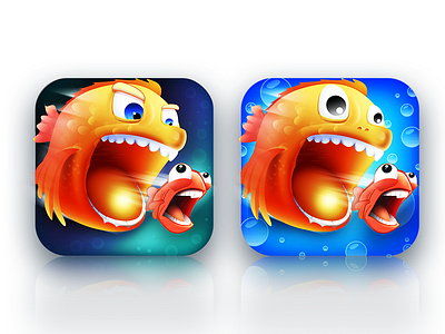 iOS Game Icon app icon fish game icon ios ios game