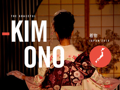 Kimono japan kimono photography typography