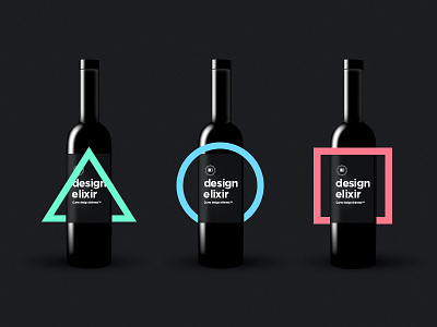 Design Elixir - Shapes bottle colours design elixir lolcat render shapes