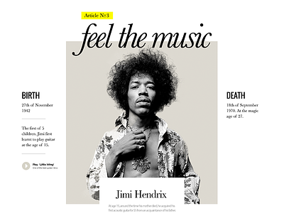 Jimi Hendrix article baskerville clean editorial hendrix jimi unused white space