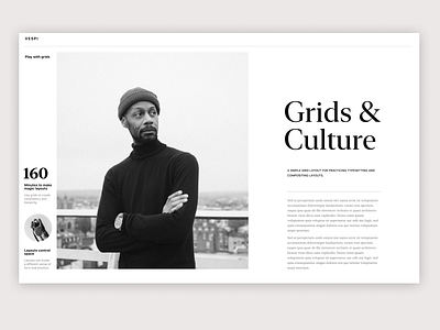 Grids - Layout exercise and typesetting