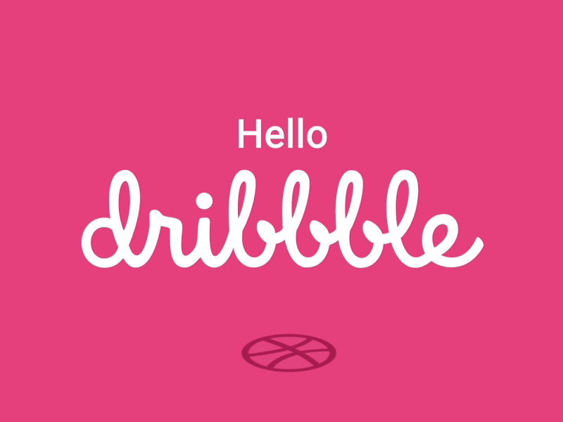 Hello Wor... Dribbble codepen coder css animation dribbble hello hello world hellodribbble javascript