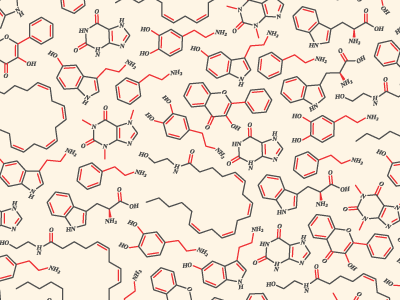 Feel good feel good illustrator microscopic molecule small vector zoom