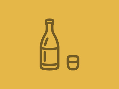 Alcohol alcohol illustrator sake vector yellow
