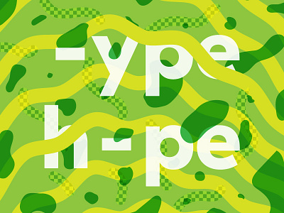 Feelin the hyp- 3d abstract button cool fluid hype illustrator love type vector weird
