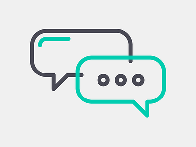 Discussion chat discussion icon illustration illustrator talk vector