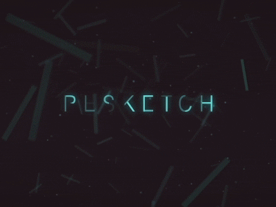 Resketch (Gif) after effects light motion motion graphics resketch space