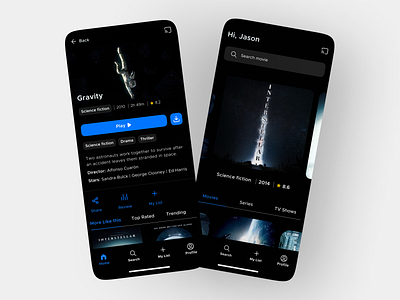 Movies/Series App Design