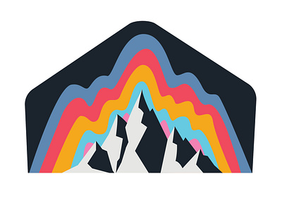 Mountain Magic adobe adobe illustrator brand identity branding illustration illustrator logo logos mountain mountains